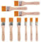 9 PCS Pinceau Peinture,Pinceau Peinture Mur,Pinceau Lasure Bois Exterieur,Pinceau Vernis,Lot Pinceaux Peinture,Brosse Peinture,pour la Peinture,Le Bricolage,Le Nettoyage de la Poussière(15/25/30mm)