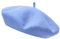 Gadgets Mafia Boina de lana francesa para mujer, sombrero clásico vintage liso unisex para invierno y otoño, suave y cálido para exteriores, azul celeste, Talla única