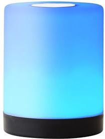 Außentischleuchte Aro in schwarz, Kabellose LED-Lampe mit Akku, 3000 K, RGB-Farbwechsel, Touchdimmer, USB-Ladefunktion, wetterfest IP44, mobil einsetzbar, 11,6 cm, Perfekt für Garten und Terrasse