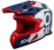 EOLE Casco Cross Advance Azul y Rojo - Homologado ECE R 22.06 - XL (61-62 cm) - Carcasa ABS