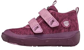 Affenzahn Übergangsschuh Knit Happy | Wasserdicht, atmungsaktiv und vegan mit Kaltfutter, Klettverschlüssen und rutschfester Sohle, Größen 21 bis 32