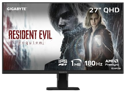 GIGABYTE GS27QA SA 27 SuperSpeed IPS FHD 180Hz AMD Freesync Gaming Monitor
