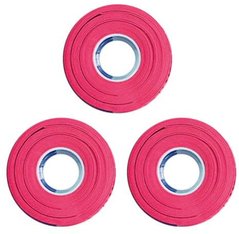 Bosiyrggrl Rosa Badmintonschläger- mit Rutschfestem, Verschleißfestem Tennisschläger-Handschuh, Angelruten-