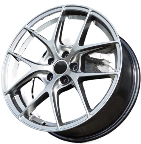 Motorradräder Passend für Bmw E60 E65 E90 G30 G60 G11 F10 F30 X 17 18 19 Zoll 5x112 Räder Autofelgen Felgen Set(Silver)