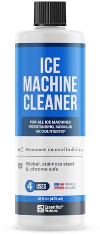 Ice Machine Cleaner 473ml, Nickel Safe Descaler | Ice Maker Machine Descaling Liquid Compatible with Whirlpool 4396808, Manitowac, Ice-O-Matic, Scotsman, Follett etc