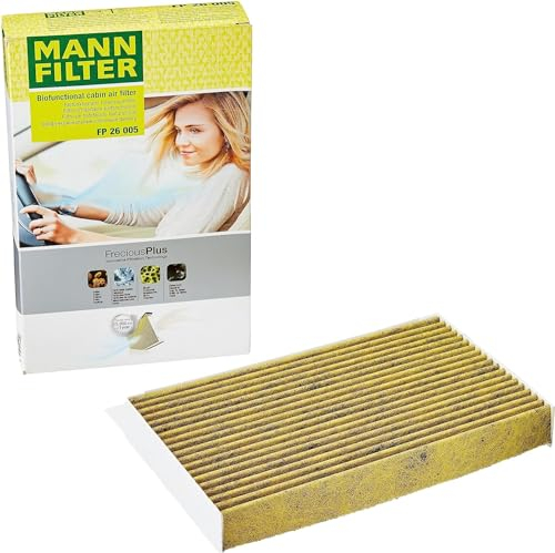 MANN-FILTER FP 26 005 Innenraumfilter/Kabinenluftfilter - FreciousPlus Biofunktionaler Pollenfilter - für Pkw + Transporter