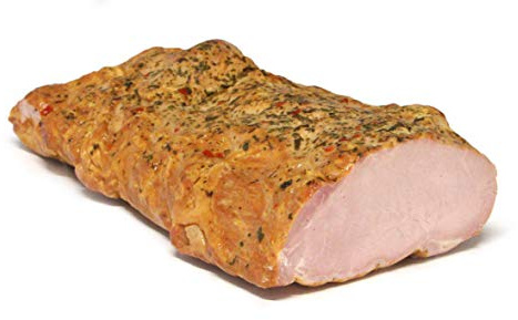 GUSTOS - Carré di Maiale Senza Osso, 1,5 kg, da carne di maiale Selezionata, Affumicato con rami di Ginepro e velocissimo da preparare, senza Glutine e senza Lattosio