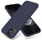 OTOFLY Compatible with iPhone 11 Case,ultra slim fit iPhone case liquid silicone gel cover with full body protection anti-scratch shockproof case,Midnight Blue
