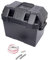 GATE14® Cassetta Portabatteria Max 90 A Porta Attrezzi in Polipropilene 32 x 23 x 27 cm