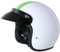 Zorax ZOR-604 Italy M (57-58cm) Scooter Motorcycle Motorbike Open Face Crash Jet Helmet for Men Women Road Legal ECE2206