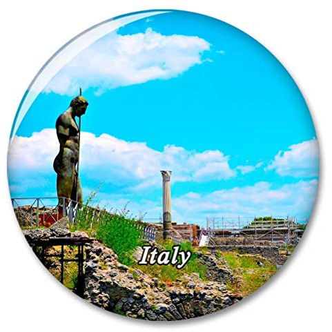 Italy Pompeii Fridge Magnet Decorative Magnet Tourist City Travel Souvenir Collection Gift Strong Refrigerator Sticker