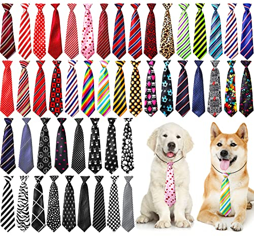 Reginary Halsbänder für große Hunde, verstellbar, für mittelgroße und große Hunde, Hochzeit, Alltag, Geburtstag, Urlaub, Party, Geschenk, Halszubehör, 50 Stück