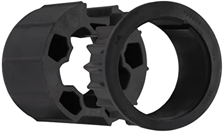 SIMU Adaptersatz für Welle 63x1mm, flachnut für T5 Motoren und SOMFY Rollladenmotor Baureihe 50