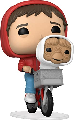 POP E.T. The Extra-Terrestral - Elliot with E.T. im Korb Funko Pop! Vinyl-Figur (gebündelt mit kompatibler Pop-Box-Schutzhülle), mehrfarbig, 9,5 cm