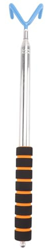 Seprendi Disc Golf Retriever Disc Golf 10 Feet Portable Telescoping Pole with Hook for Outdoor Flying Disc