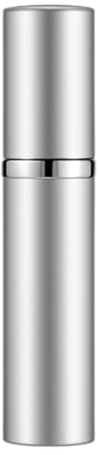 JTKREW Diffusore di Profumo Ricaricabile 5ML, Atomizzatore Profumo Mini per Viaggio, Flacone Spray Portatile Vuoto, Contenitore di Profumo, Nebulizzatore di Profumo per Borsa (Argento)