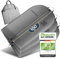 FiRiO® 3 x Premium Anzugtasche - BIS 50% DICKERES MATERIAL - Faltbarer Business Kleidersack für Anzug, Hemd & Co - Atmungsaktive Kleiderhülle für Reise & Aufbewahrung - Kleidersäcke - Größe: 100x60cm