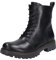 Josef Seibel Damen Combat Boots Marta 02,Weite G (Normal),Wechselfußbett,Bootee,Booties,halbstiefel,Kurzstiefel,schwarz / VL604-100,36 EU