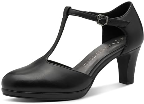 Marco Tozzi Damen Pumps weiches Feel Me Fußbett weiches Innenfutter