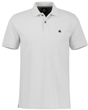 Klassisches Herren Poloshirt (DE/NL/SE/PL, Alphanumerisch, L, Regular, Regular, Broken White (103))