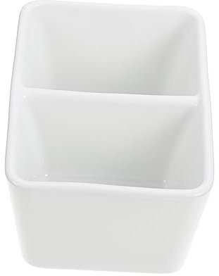 TEMPNAP Porcelain Writing Brush Washer Large Ink Dish for Calligraphy Ink Ceramic Pen Wash Rinse Container