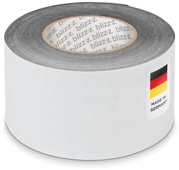 blizz-z Terrassen-Schutzband L: 20 m x B: 80 mm, Stärke: 1 mm - 1 Rolle | Schutz von Holzterrassenbau Unterkonstruktionen vor Schmutz- und Wasseransammlungen - witterungsbeständig - Made in Germany