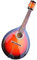Instrumento Musical Mandolina Artesanal De Madera De Abeto De Ocho Cuerdas Instrumento Mandolina(3/4)