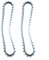 Cinghia di trasmissione per pulitore piscina Dolphin, ricambio per OEM 9985006, costruzione in gomma, include due cinghie per un uso prolungato