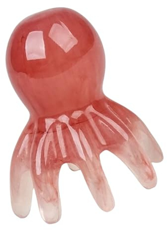 Kopfmassagegerät - Manueller Octopus Kopfhaut Massagegerät - Für Kopf Nacken Körper Zu Hause Unterwegs Yoga Spa Mütter Frauen Männer Geschenkidee