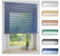 ourdeco® Aluminium-Jalousie / 160 x 160 Hellblau (Breite x Höhe) / Montage an Wand oder Decke, Premium Alu-Jalousie