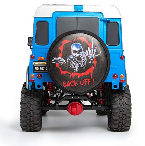 XUNJIAJIE 1/10 RC Auto Ersatzreifen Abdeckung Rad Abdeckung for 1/10 Scale RC Crawler Car Zubehör TRX4 SCX10 (#B)