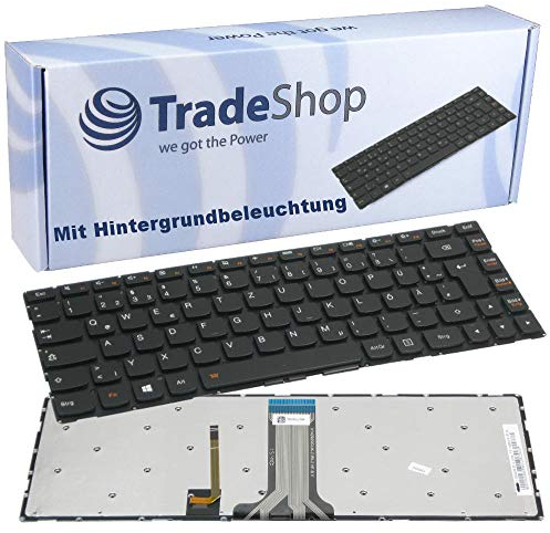 Trade-Shop Original Laptop Tastatur/Notebook Keyboard Deutsch QWERTZ für Lenovo IdeaPad Flex 3 14 1435 1470 1480 Yoga 500-14ibd 500-14isk Xiaoxin i2000 (Deutsches Tastaturlayout)
