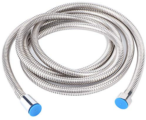 Annjom Tubo Flessibile per soffione Doccia in Acciaio Inossidabile, Tubo Doccia da 3 Metri, a Prova di Esplosione per Bagno con Doccia