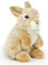 Uni-Toys - Hase, stehend (beige) - 18 cm (Höhe) - Plüsch-Kaninchen - Plüschtier, Kuscheltier