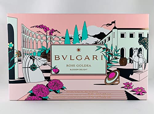 Bvlgari Rose Goldea Blossom Set : Edp 75 ML + Edp 15 ML + Pouch