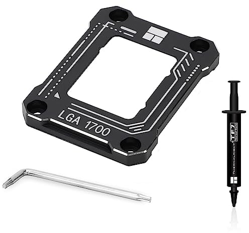 Thermalright Intel LGA1700 CPU Frame, LGA1700-BCF, Black, L-Shaped Screwdriver, TF7, 2.4 g (2 g) Included