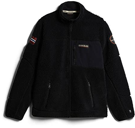 NAPAPIJRI Pile con Zip Intera Yupik 3, Nero, XXL, 22660 (22660-2XL)