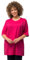 Ulla Popken, Damen, große Größen, Basic-Shirt, Rundhals Magentapink 58-60