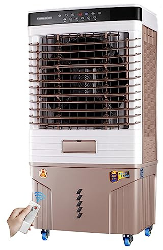 Commercial Air Cooler Fan, 3 in 1 Household Air Conditioner, 55L/70L/80L Large Water Tank Portable Evaporative Humidifier, for Efficient Cooling ductless Air Conditioning Fan ( Size : 550000 air volum