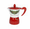BRANDANI La Caffettiera Natalizia Christmas 3 Tazze In Alluminio Gift Box