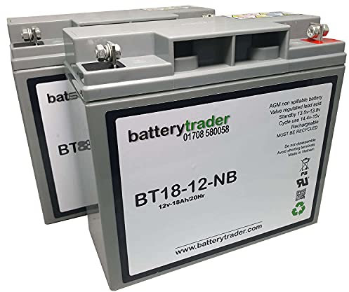 BatteryTrader compatible Roma Vegas-2 battery replacement 18ah mobility scooter