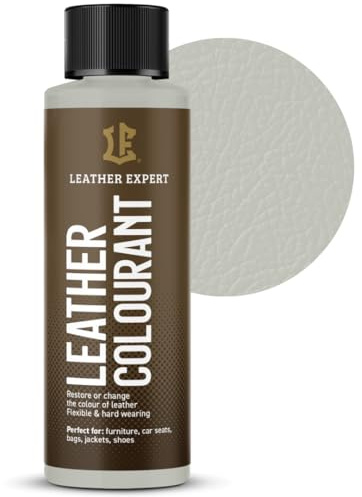 Leather Expert Peinture cuir très couvrante à base d’eau – Sans alcool, pour cuir naturel et écologique – Ne fissure pas, ne s’écaille pas – Idéale pour tous accessoires – Large choix de couleurs