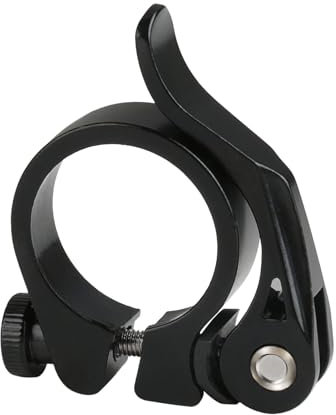 Colliers de Selle pour Vélo Antivol Selle Velo 31.8 mm Alliage d'Aluminium Fixation Sûre et Installation Facile Vélo à dégagement Rapide pour VTT et Vélo de Route