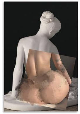 TINCHEW NYMPHE Poster, Gemälde, Wandteppich, Kunstdruck, Wandteppich, Zimmer, hängendes Bild, moderne Wohnkultur, 20 x 30 cm