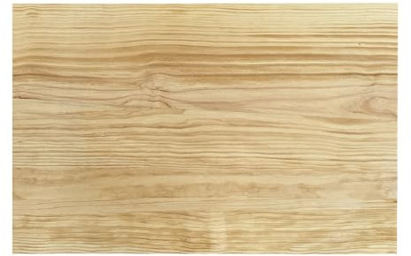 Jahof Tischplatte Rechteckig 120x70 cm, Ersatztischplatte 2,5 cm Dick, Massiv Holzplatte für Esstisch, Schreibtisch, Couchtisch (Natürlich)