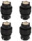 LT Easiyl 4pcs Fuel Tank Vent Chain Saw Lawn Mower Accessories 0000-350-5800 Compatible with Stihl BG45 BR500 FS100 HS82 SH55 SR200 Chain Saw Accessories