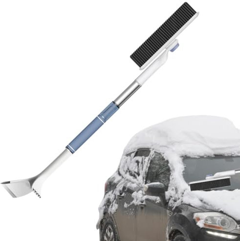 Schneeräumung - Auto-Schneeschaufel, Eisentfernungsbürste für Auto | Multifunktionale Schneebürste für Auto, Eiskratzer mit Griff In Sch