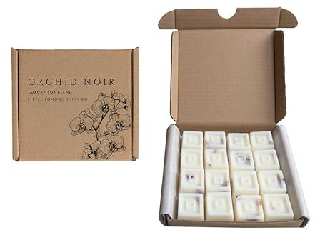Wax Melts - 16 Pack, Black Orchid Inspired, Orchid Noir, Perfect for Gifts (Orchid Noir)