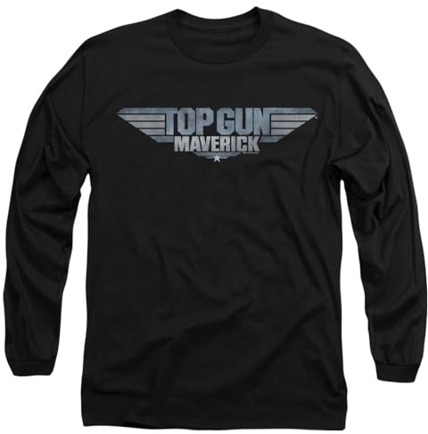 Top Gun: Maverick Maverick Logo Mens Long Sleeve T Shirt