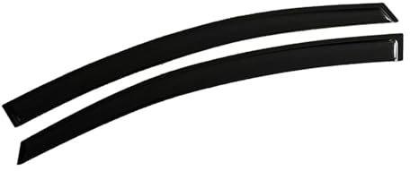 Car Windows Rain Guards For F&ord Fiesta 3-Door 2008-2019 Window Visor Wind Deflectors Rain Guards Door Visor Window Visor Deflector Windshield